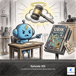 355: The Cloud Pod’s AI Pleads Not Guilty, Blames Philip K. Dick