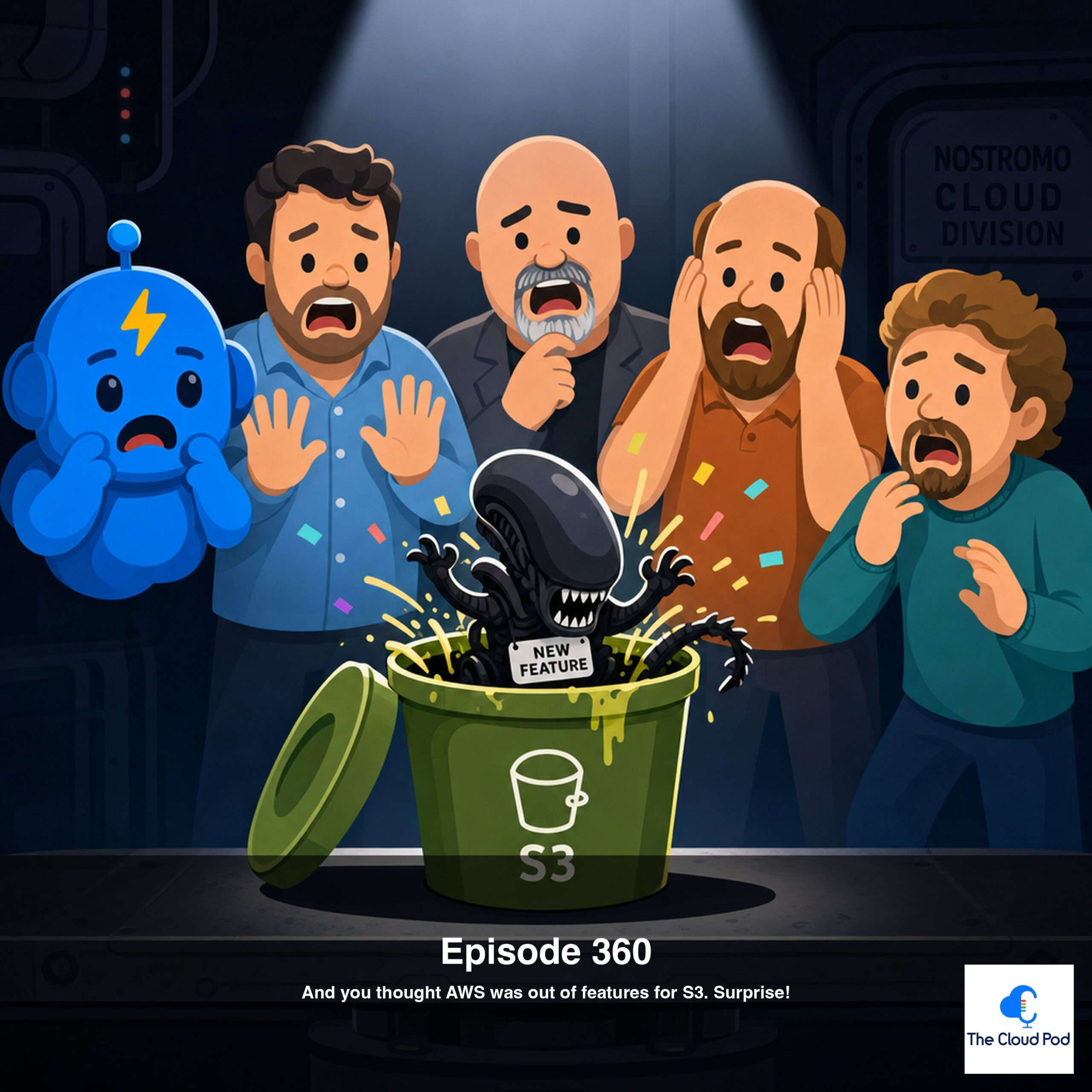 360: And you thought AWS was out of features for S3. Surprise! episode artwork